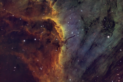 Pelican Nebula Closeup Detail