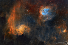 IC 405 Flaming Star Nebula