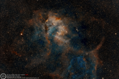 SH2 -132 Lion Diffuse Nebula